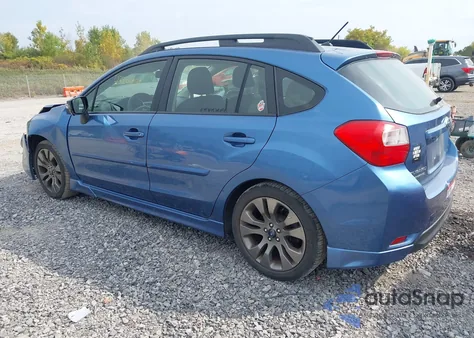 2015 Subaru Impreza 2.0I Sport Premium from USA, damaged, VIN JF1GPAU67FH297346